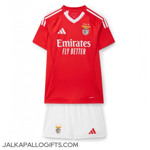 Benfica Koti Peliasu Lasten 2024-25 Lyhythihainen (+ Lyhyet housut)